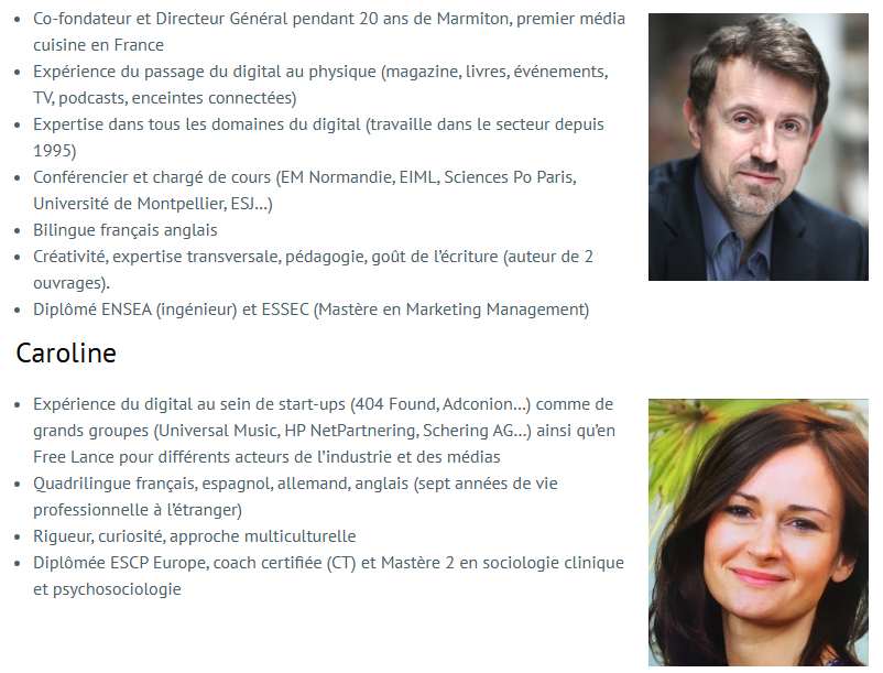 Caroline et Christophe